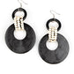 Beach Day Drama - Black Earring