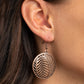 Palm Perfection - Copper Earring