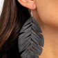 I Want To Fly - Black Earring