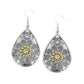 Banquet Bling - Yellow Earring