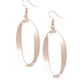 OVAL My Head - Rose Gold Earring