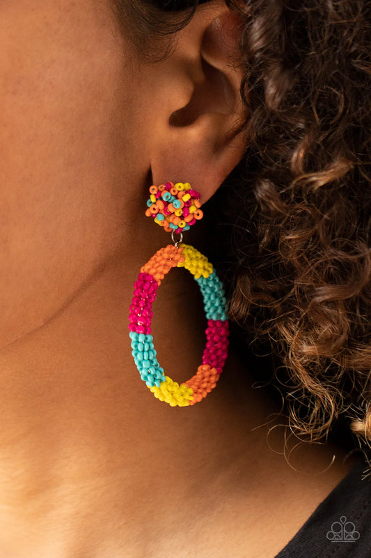 Be All You Can BEAD - Multi Post Earring