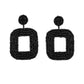 Beaded Bella - Black Earring