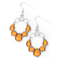 It's Rude to STEER - Orange Earring