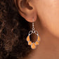 It's Rude to STEER - Orange Earring