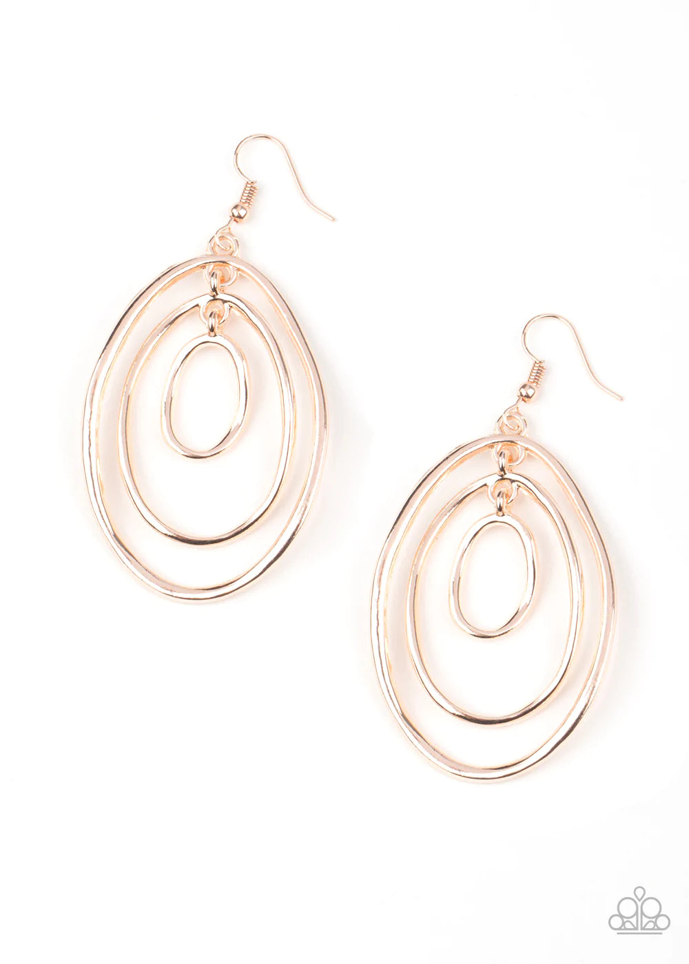 Retro Ruins - Rose Gold Earring