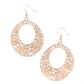 Serenely Shattered - Rose Gold Earring
