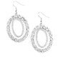 Deluxe Luxury - White Earring