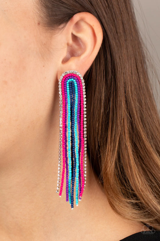 Let There BEAD Light - Multi Post Earring