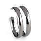 Kick 'Em To The CURVE - Black Hoop Earring