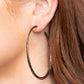 Curved Couture - Copper Hoop Earring
