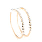 Making Rounds - Gold Hoop Earring