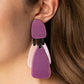 All FAUX One - Purple Post Earring