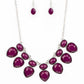 Modern Masquerade - Purple Necklace