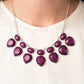 Modern Masquerade - Purple Necklace