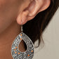 Botanical Butterfly - Orange Earring