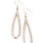 Glitzy Goals - Gold Earring