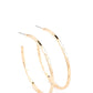 Unregulated - Gold Hoop Earring