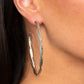 Totally Throttled - Silver Hoop Earring