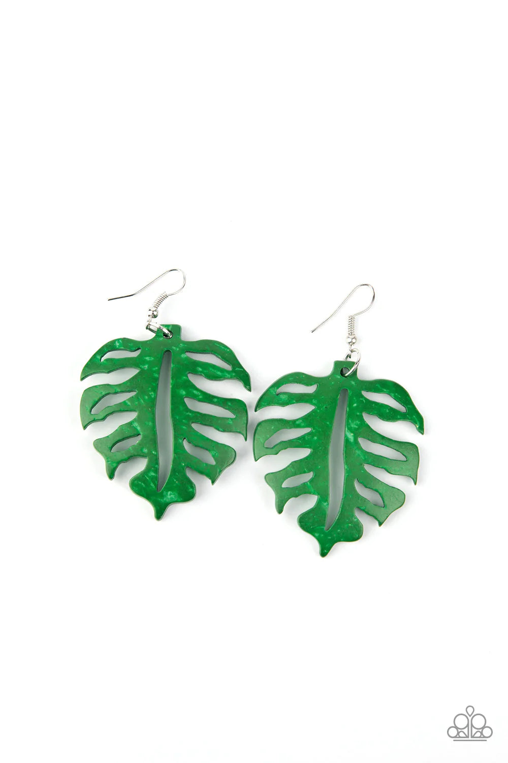 Shake Your PALMS PLAMS - Green Earring