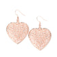 Let your Heart Grow - Rose Gold Earring
