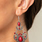 Palm Tree Tiaras - Red Earring