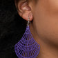 Tropical Tempest - Purple Earring