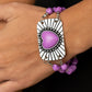 Sandstone Sweetheart - Purple Bracelet