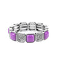 Trendy Tease - Purple Bracelet