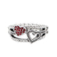 You Make My Heart BLING - Red Ring