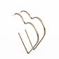 I HEART a Rumor - Brass Hoop Earring