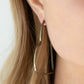 I HEART a Rumor - Brass Hoop Earring