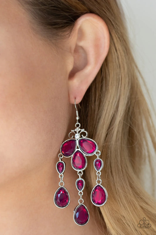 Clear The HEIR - Purple Earring