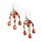 Clear The HEIR - Orange Earring