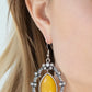 Icy Eden - Yellow Earring