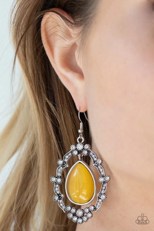 Icy Eden - Yellow Earring