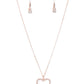 GLOW BY Heart - Rose Gold Necklace