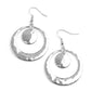 Rounded Radiance - Silver Earring