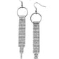 Tapered Twinkle - Black Earring