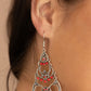 Garden Melody - Red Earring