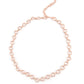 Insta Connection - Rose Gold Choker Necklace