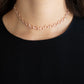 Insta Connection - Rose Gold Choker Necklace