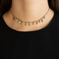 Ready, Set, DISCO! - Brass Choker Necklace