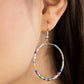 Colorfully Curvy - Multi Earring