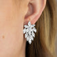 They See Me Glowin - White post Earring