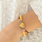Charmingly Country - Yellow Bracelet