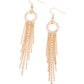 Pass The Glitter - Gold Earring