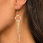 Pass The Glitter - Gold Earring