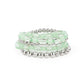 Delightfully Disco - Green Bracelet