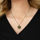 Choose Faith - Brass Necklace